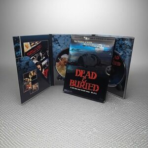 Dead & Buried 2-Disc Limited Edition DVD Blue Underground 1981 Horror Slipcover
